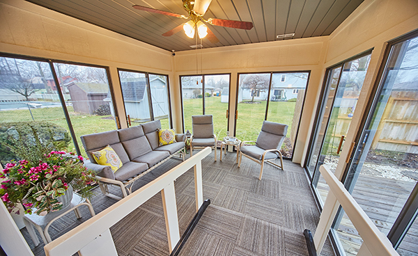 barrier free three season room addition
