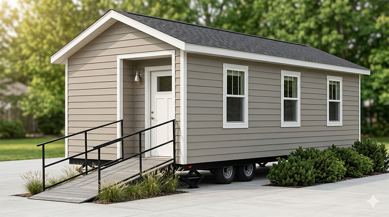 Baker Home Group AblePods Cottage Style Exterior image