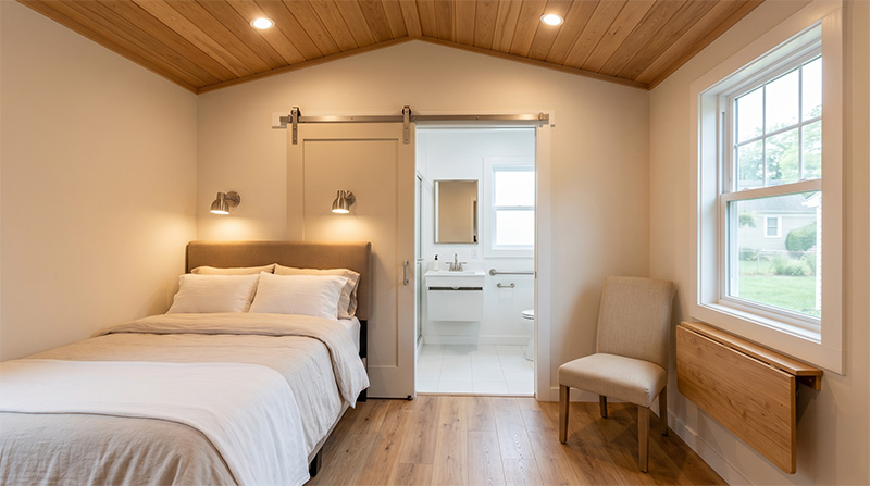 Baker Home Group AblePods interior bath image